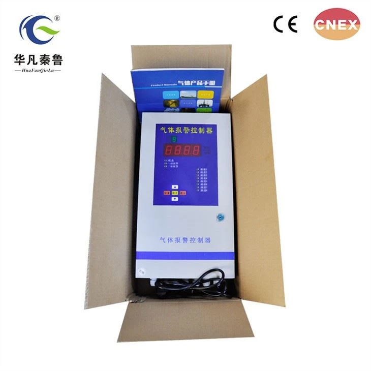 Industry use gas detection panel gas alarm detector controller