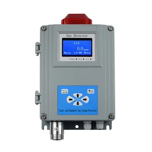 Detektor Gas Klorin Terpasang di Dinding